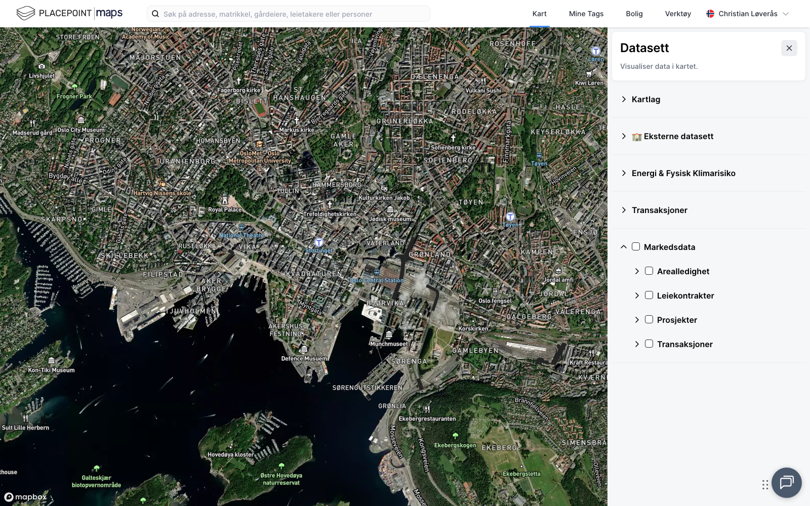 Markedsdata utvidet