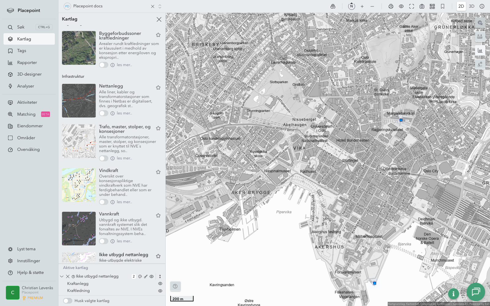 Ikke utbygd nettanlegg