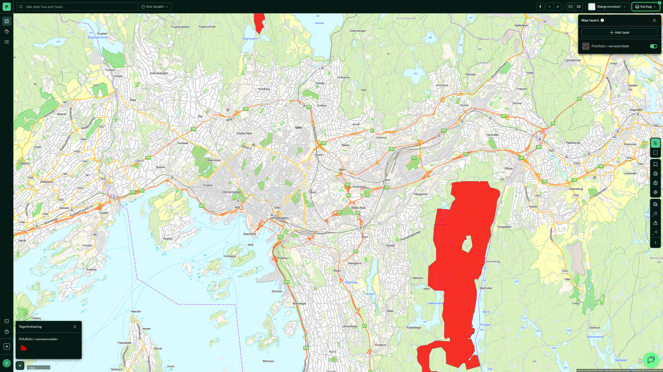 Friluftsliv i verneområder