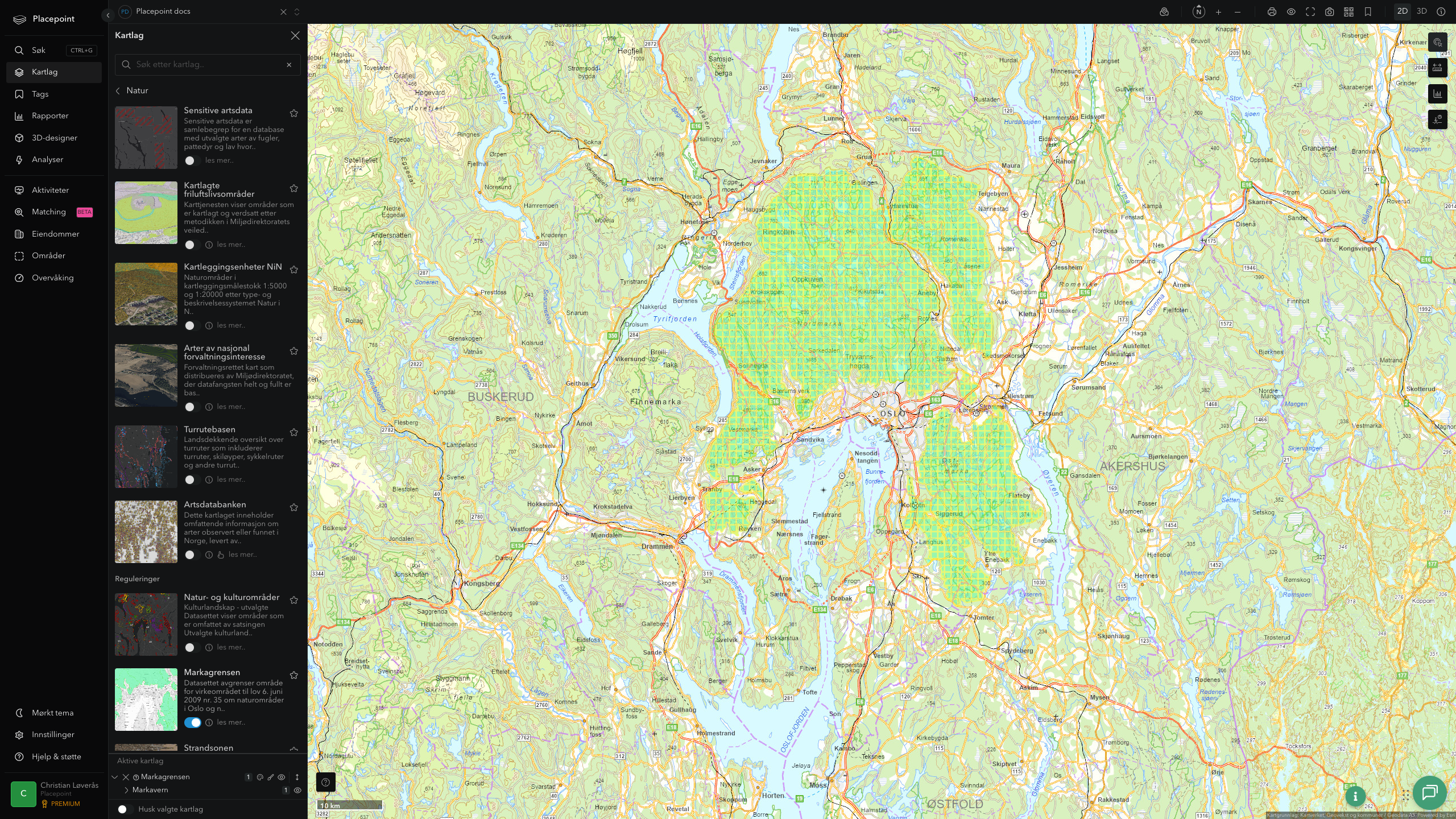 Markagrensen