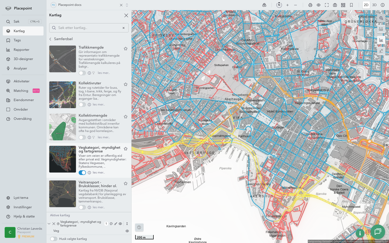 Vegkategori, -myndighet og fartsgrense