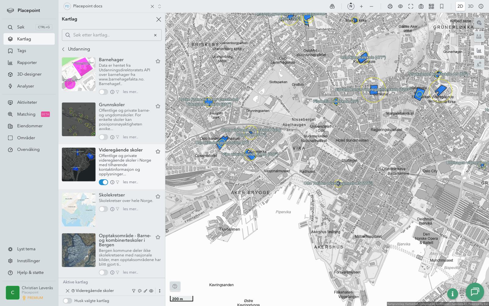 Videregående skoler
