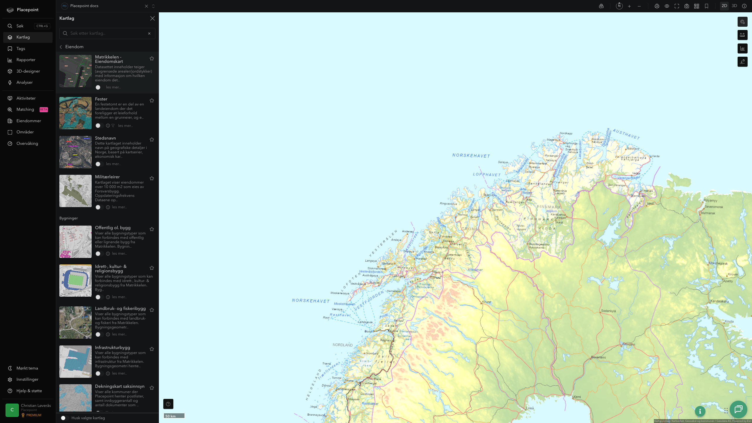 Troms fylkeskommune i Placepoint