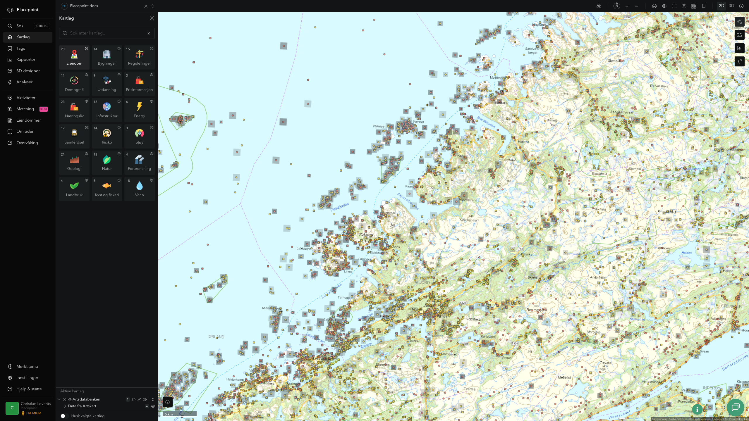 Åfjord - artsdatabanken