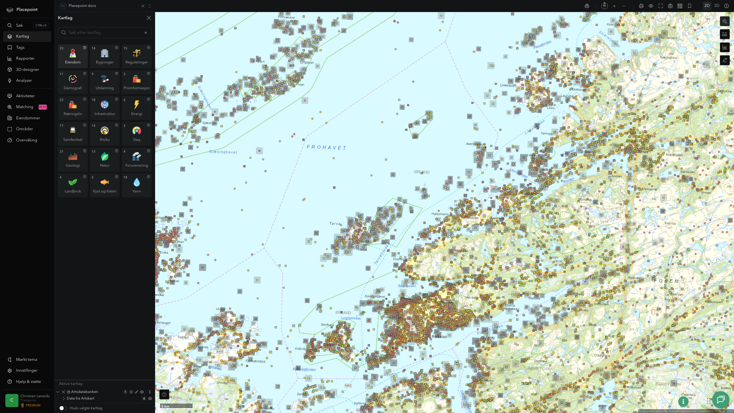 Ørland - artsdatabanken