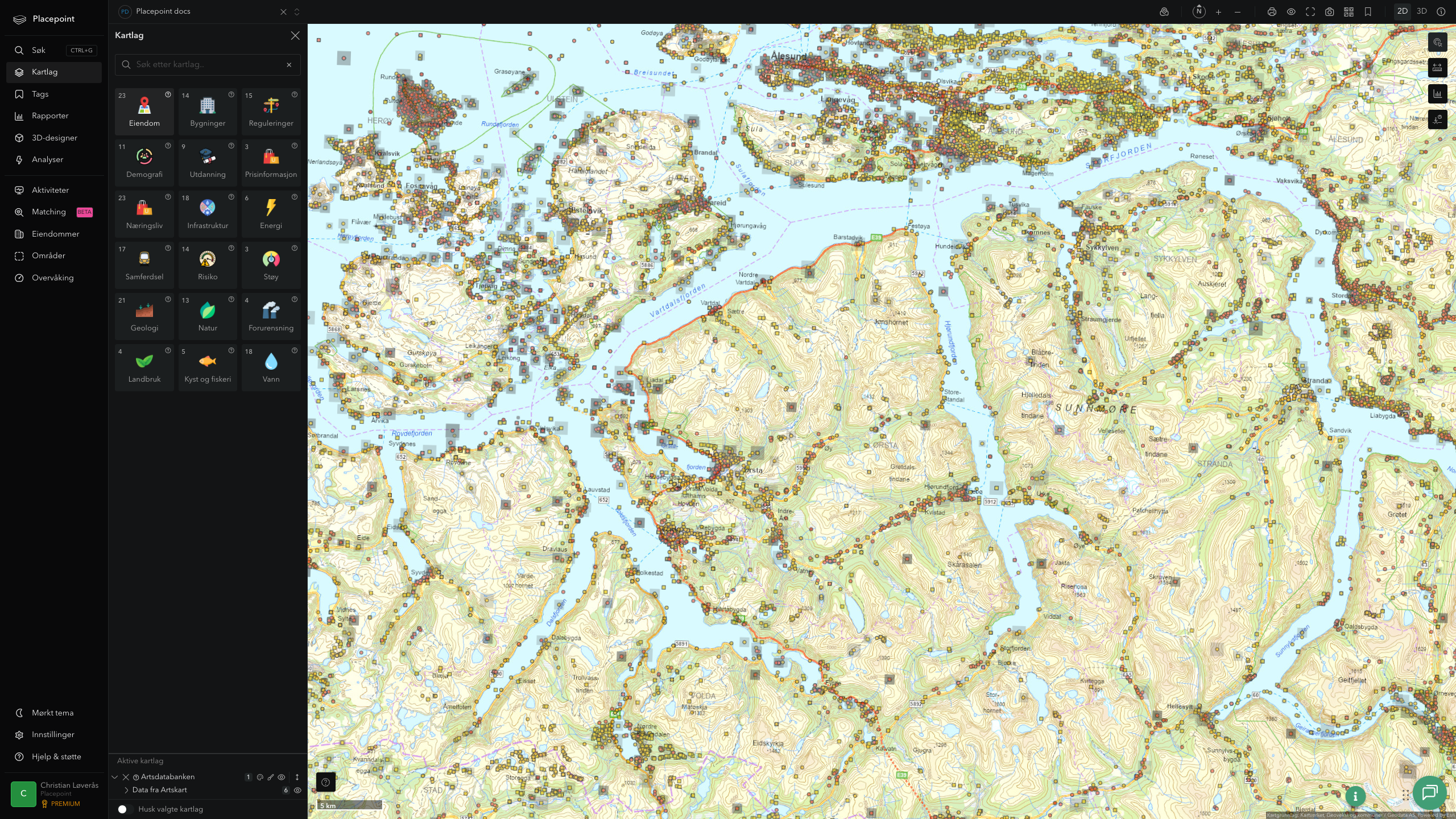 Ørsta - artsdatabanken