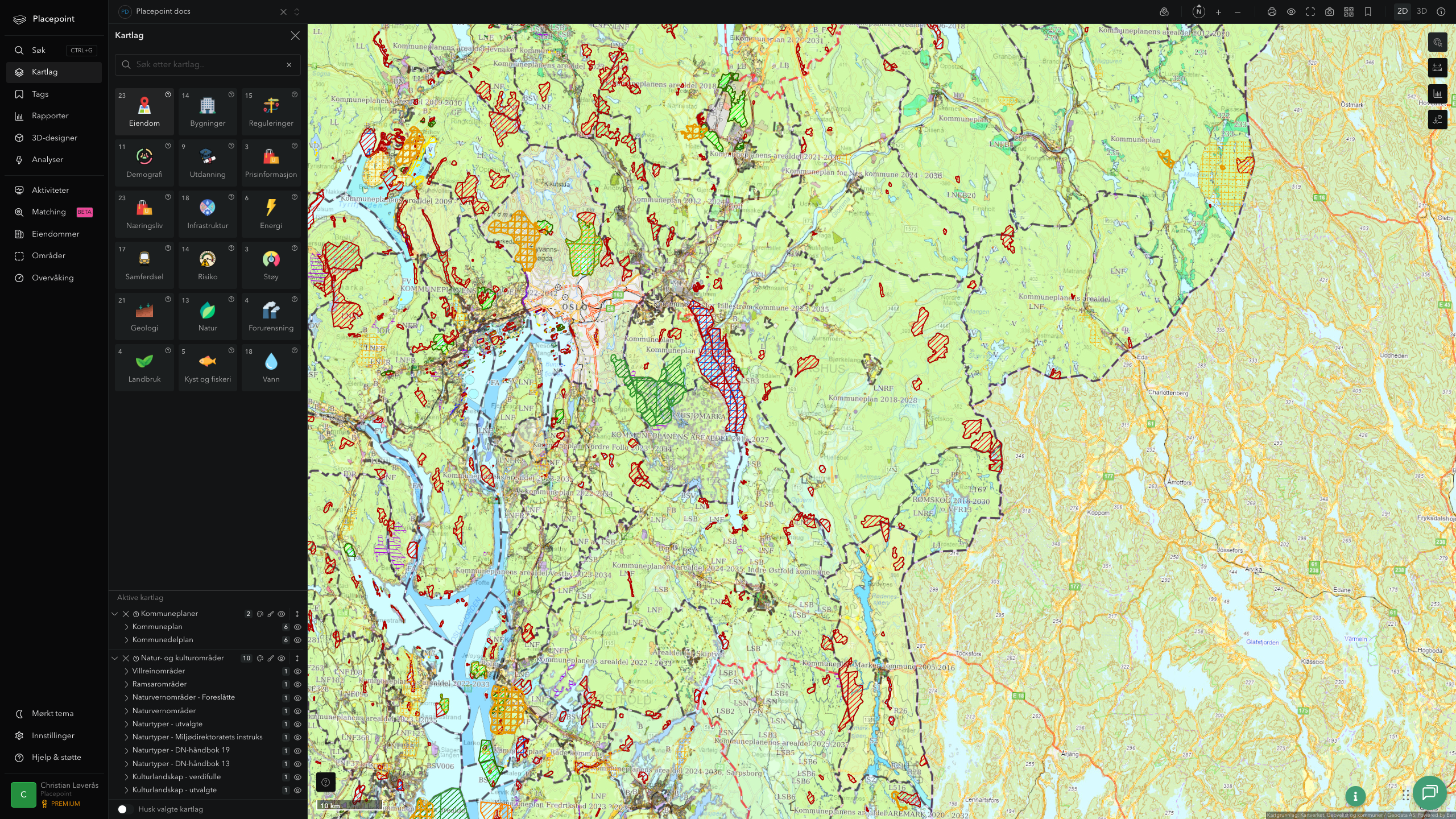 Aurskog-Høland - kommuneplaner og kulturområder