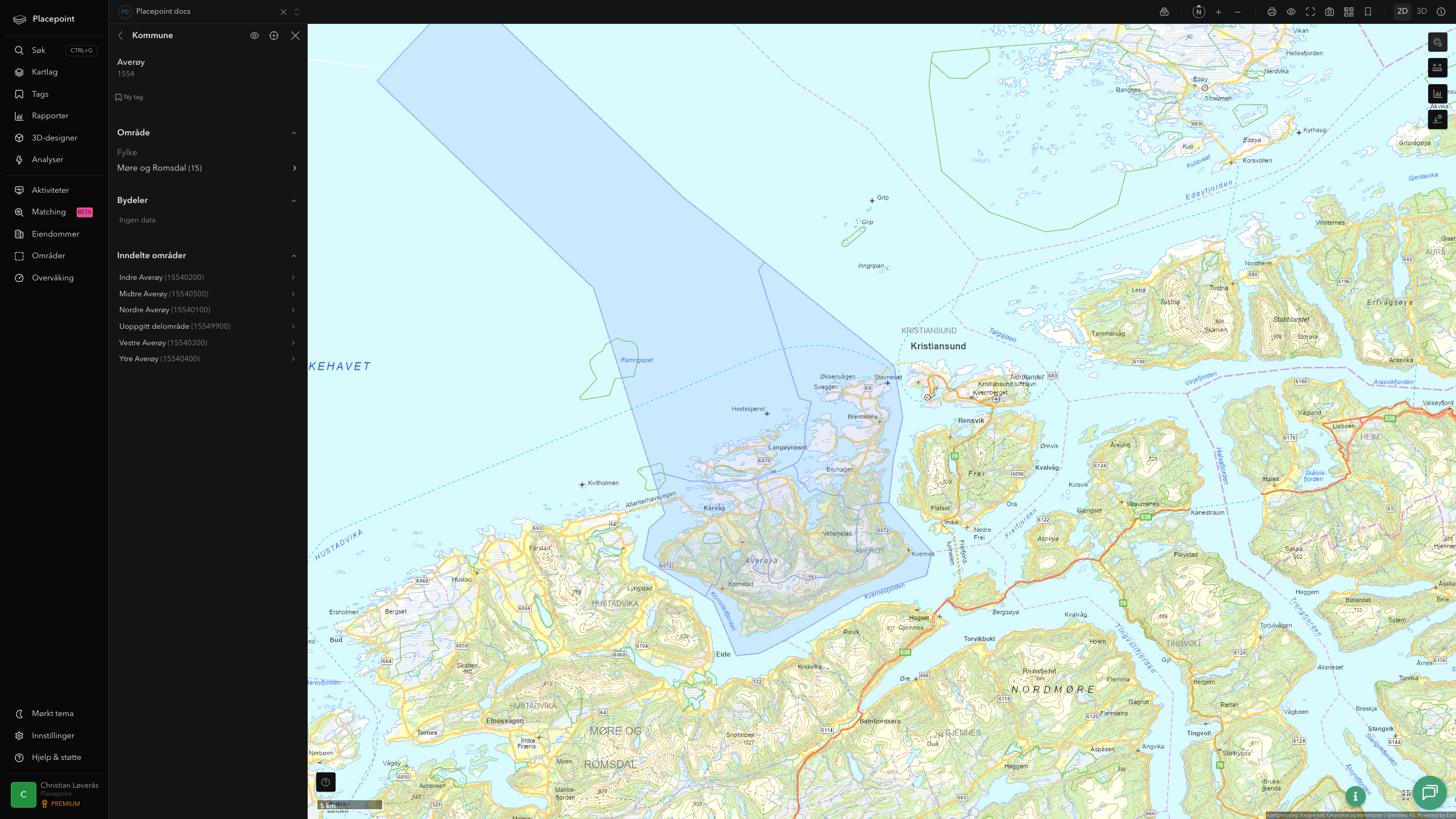 Averøy kommune i Placepoint