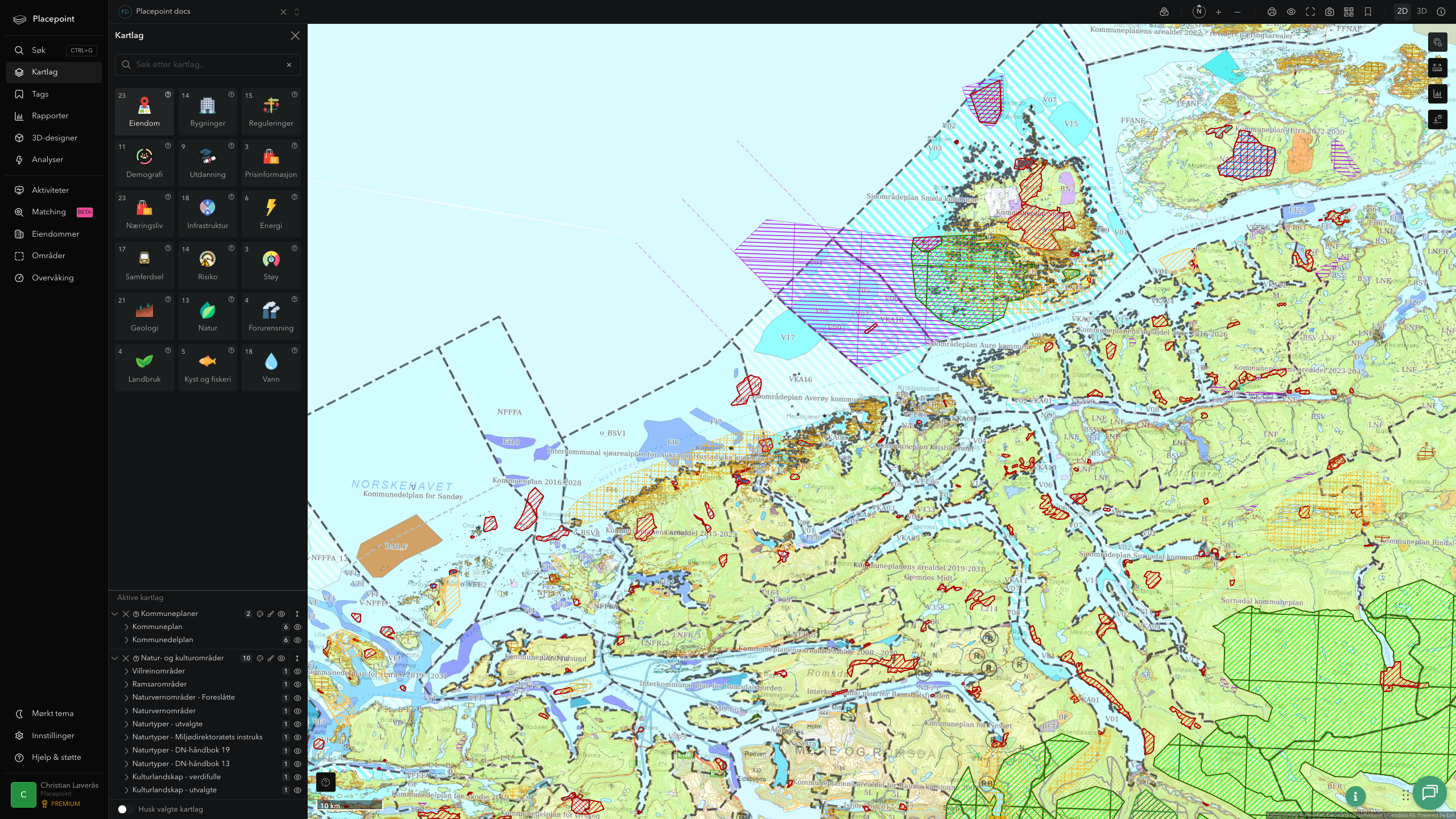 Averøy - kommuneplaner og kulturområder