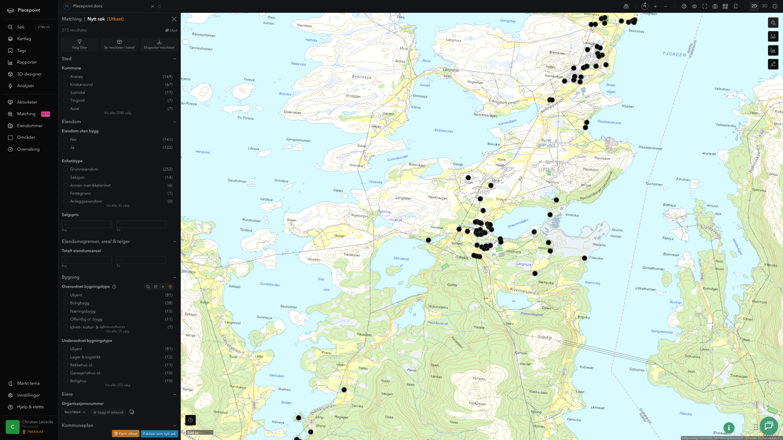 Averøy - offentlige bygg, sentrumsnært