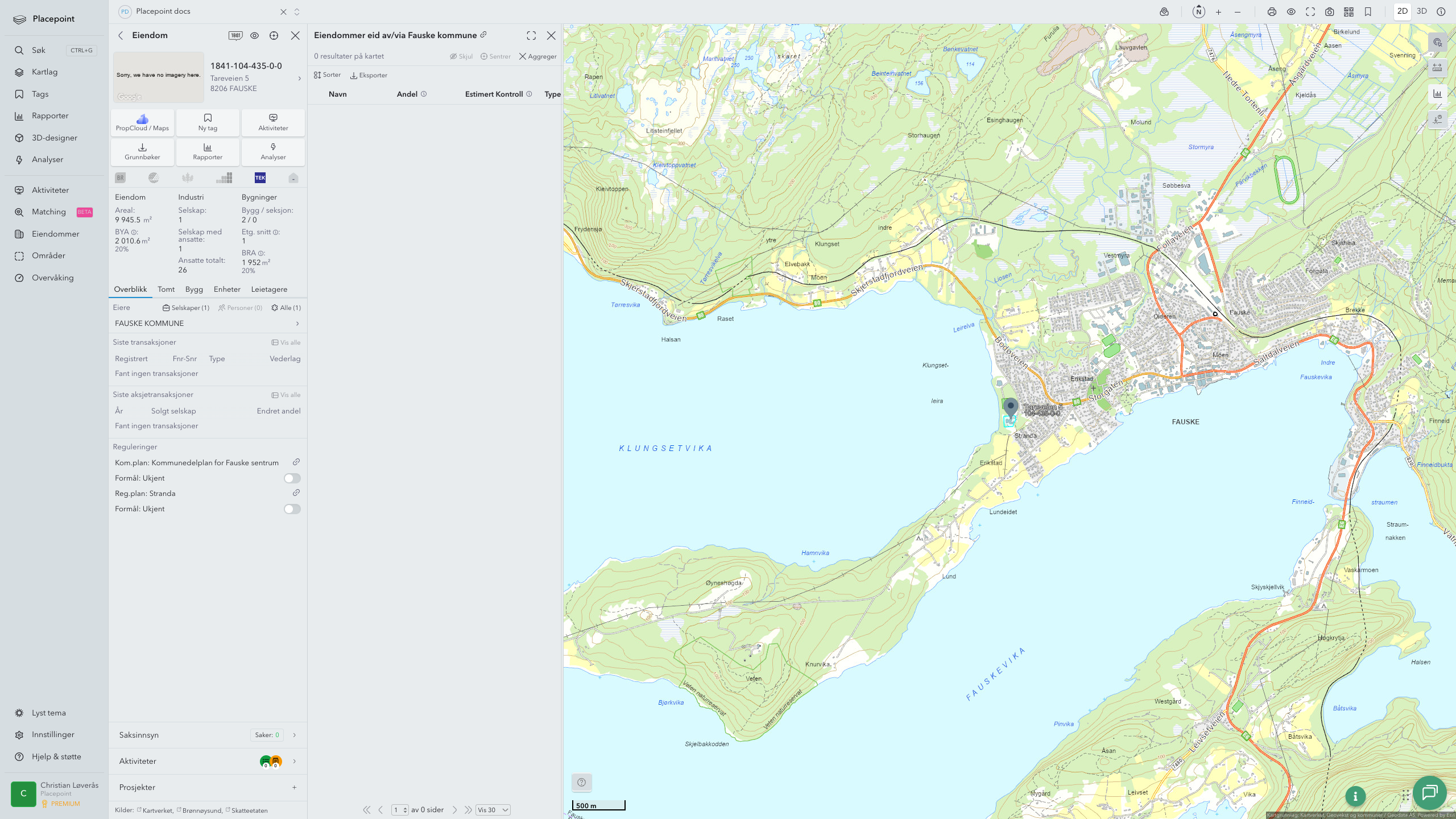 Fauske - en eiendom med eier-panel