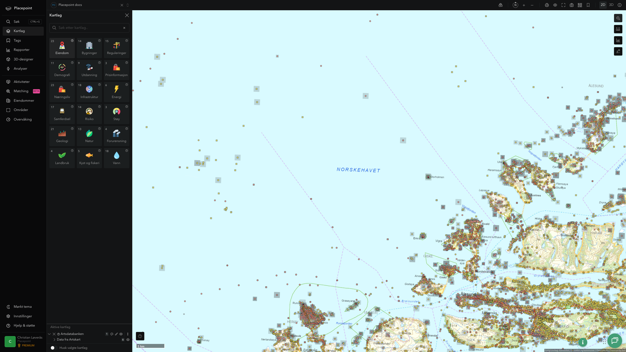 Giske - artsdatabanken