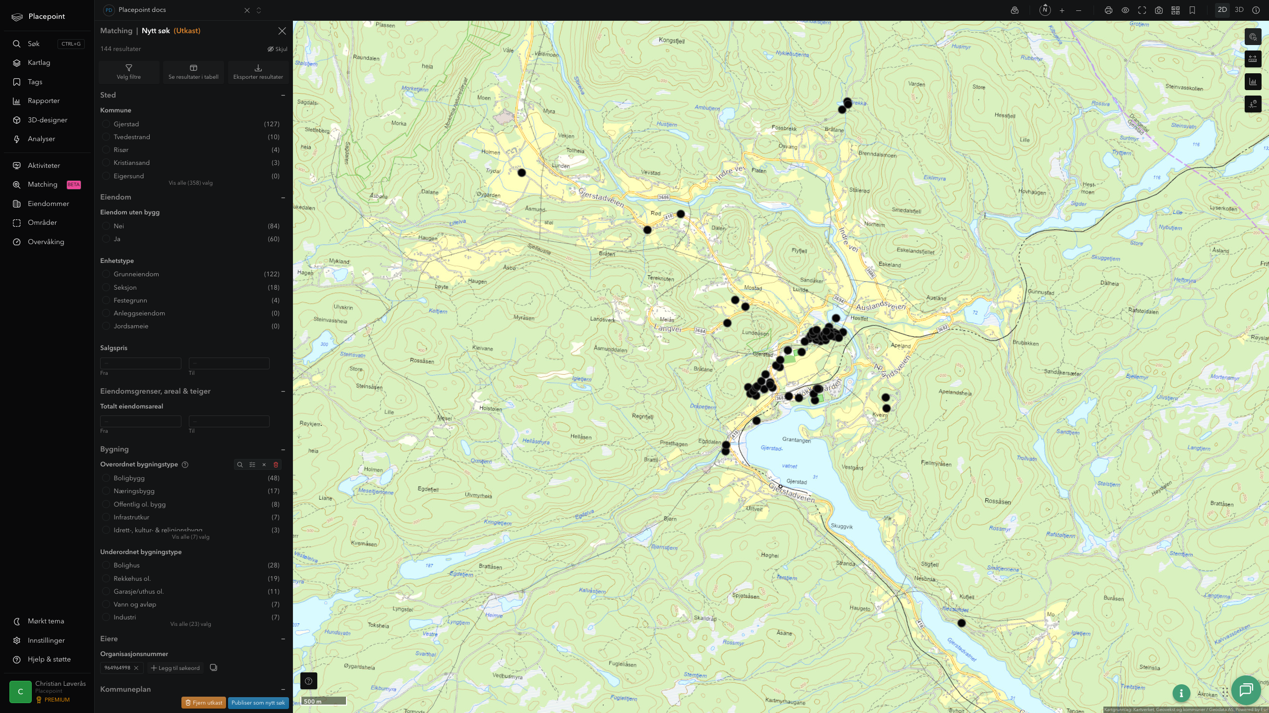 Gjerstad - offentlige bygg, sentrumsnært
