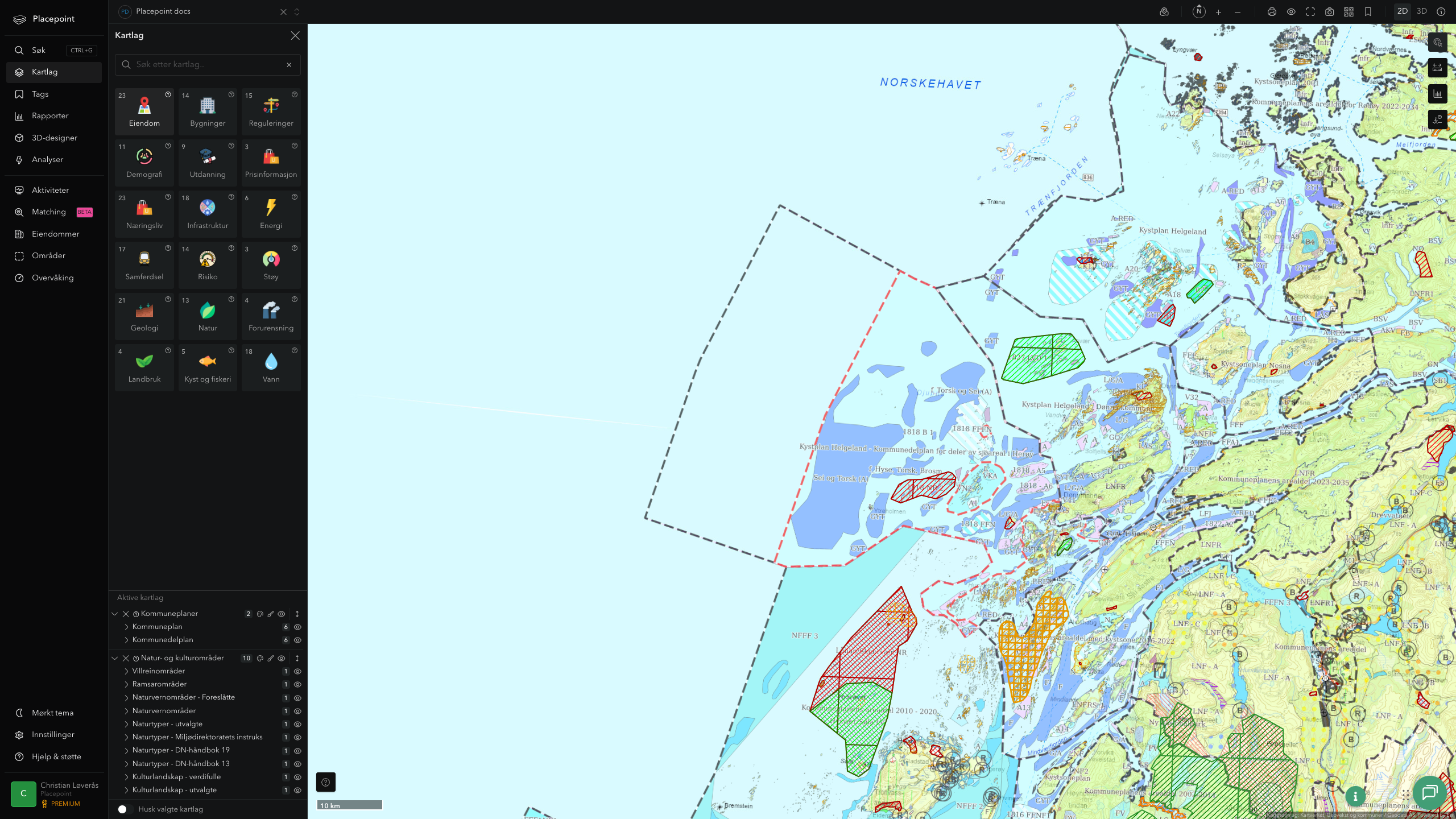 Herøy (Nordland) - kommuneplaner og kulturområder
