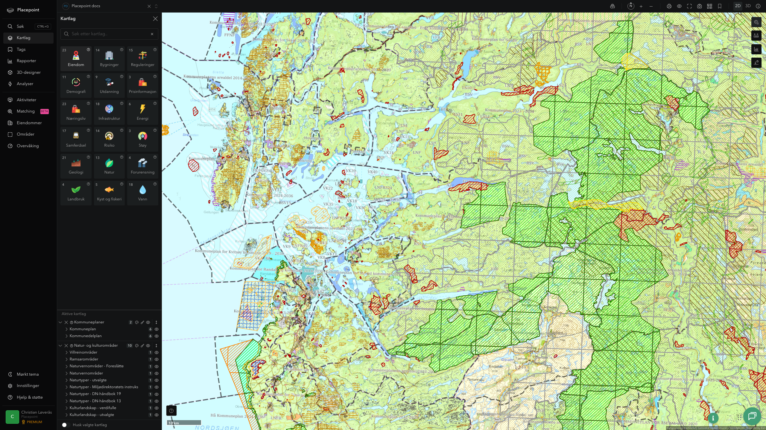 Hjelmeland - kommuneplaner og kulturområder