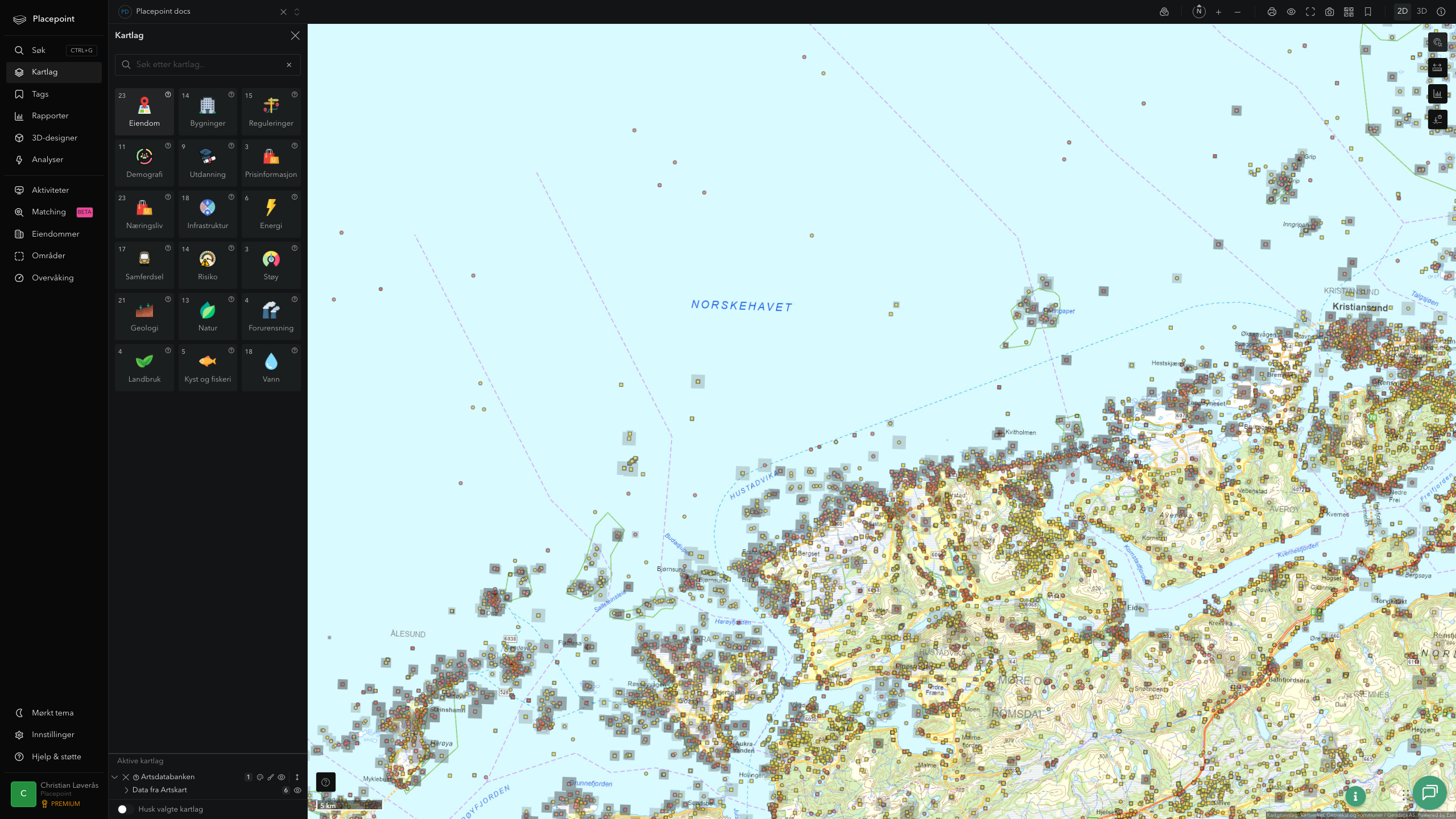 Hustadvika - artsdatabanken