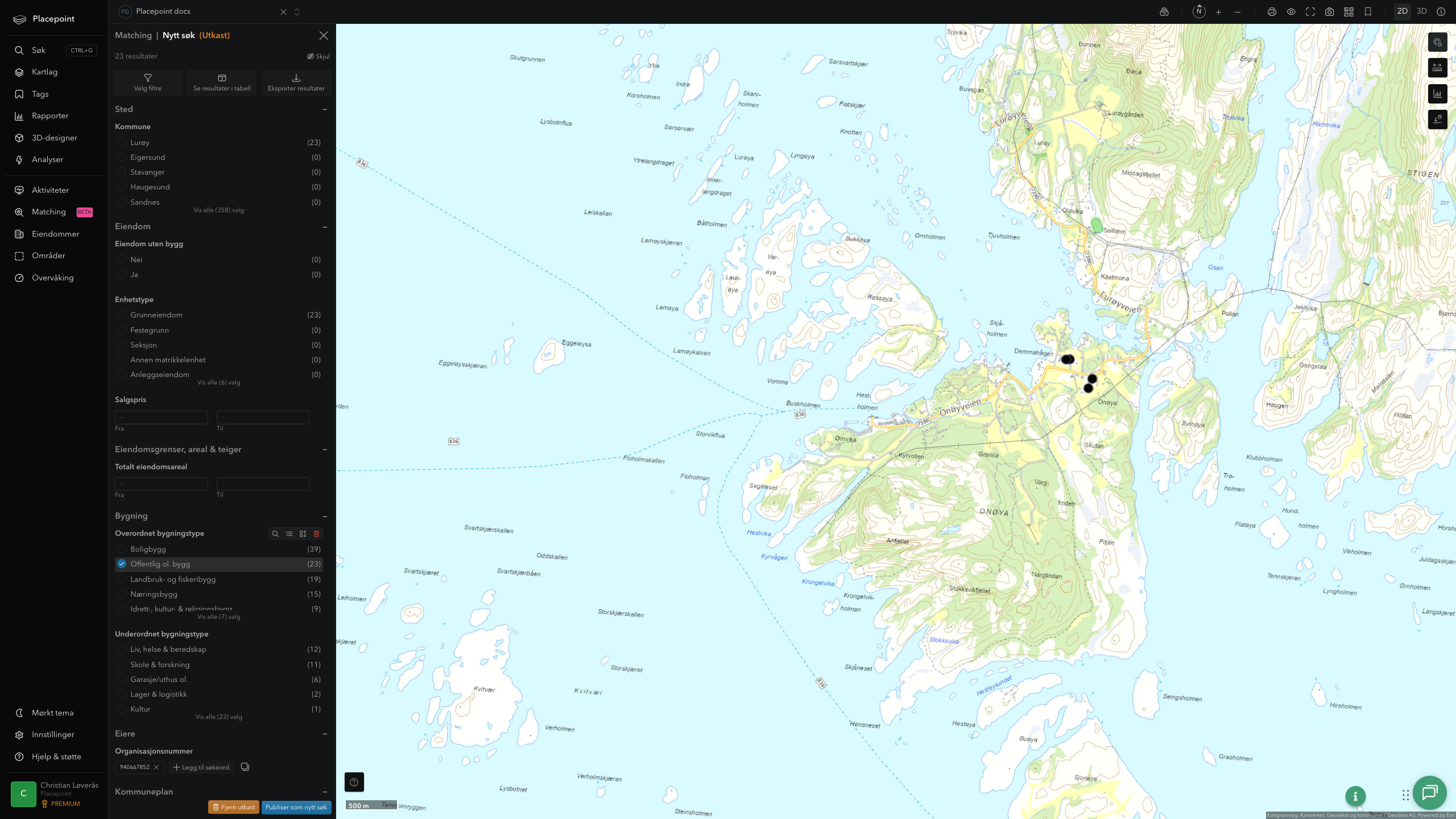 Lurøy - offentlige bygg, sentrumsnært