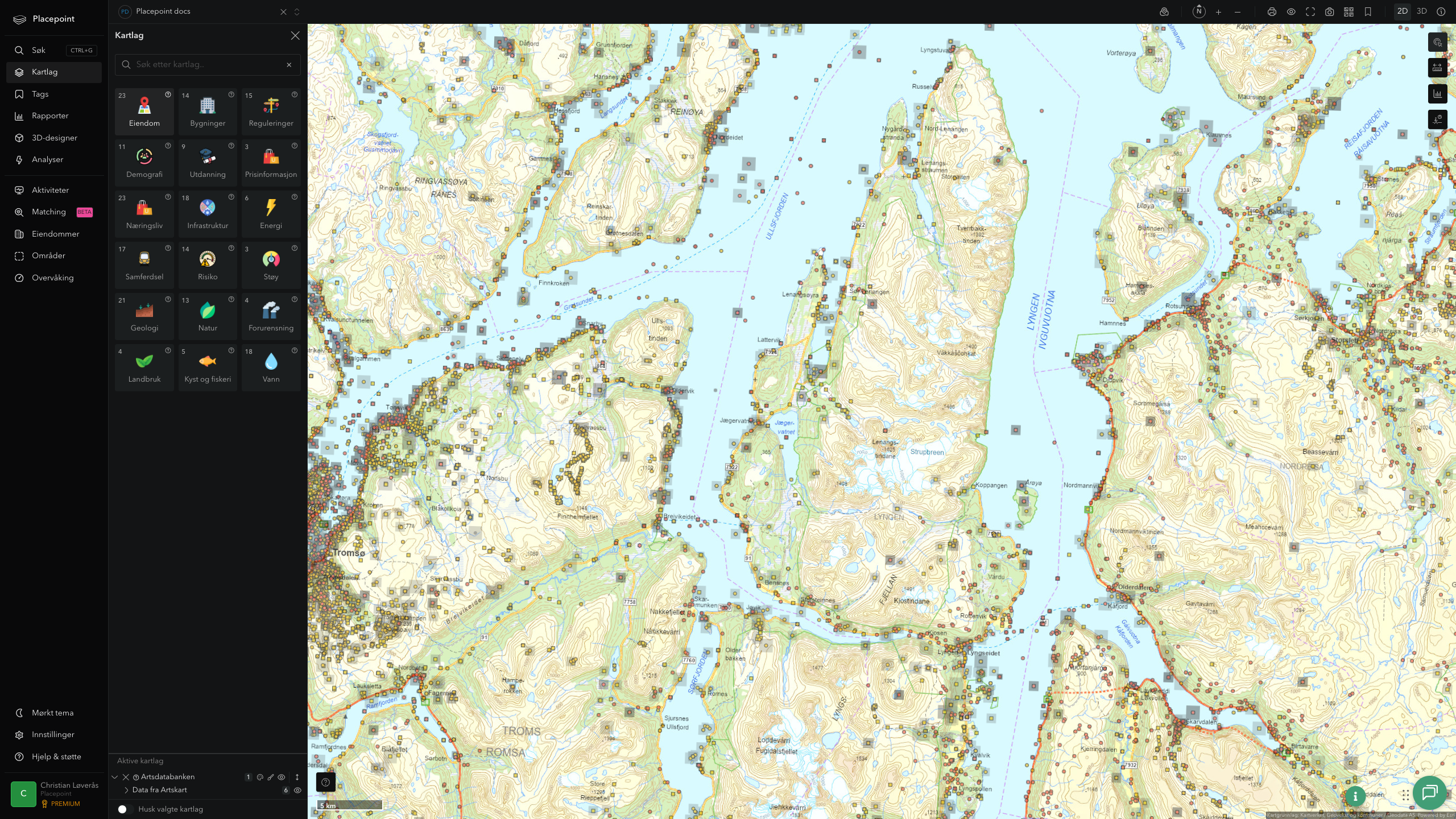 Lyngen - artsdatabanken