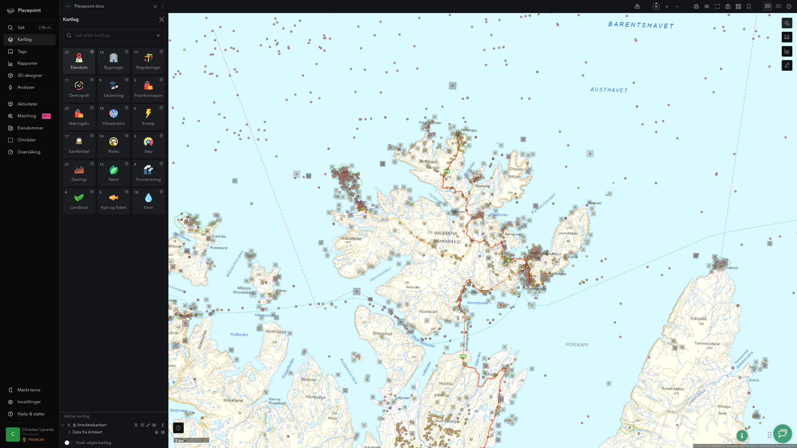 Nordkapp - artsdatabanken