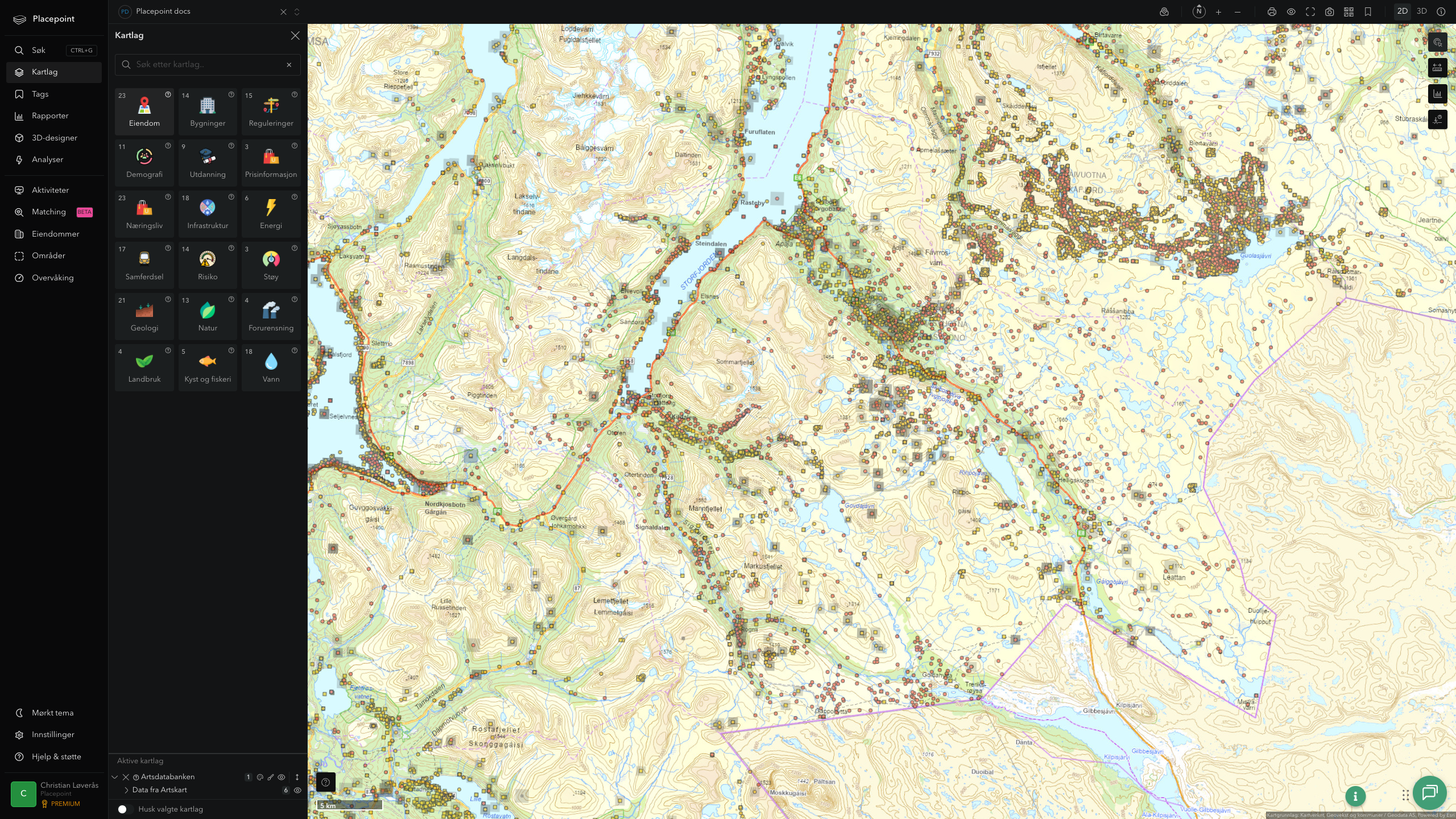 Storfjord - artsdatabanken