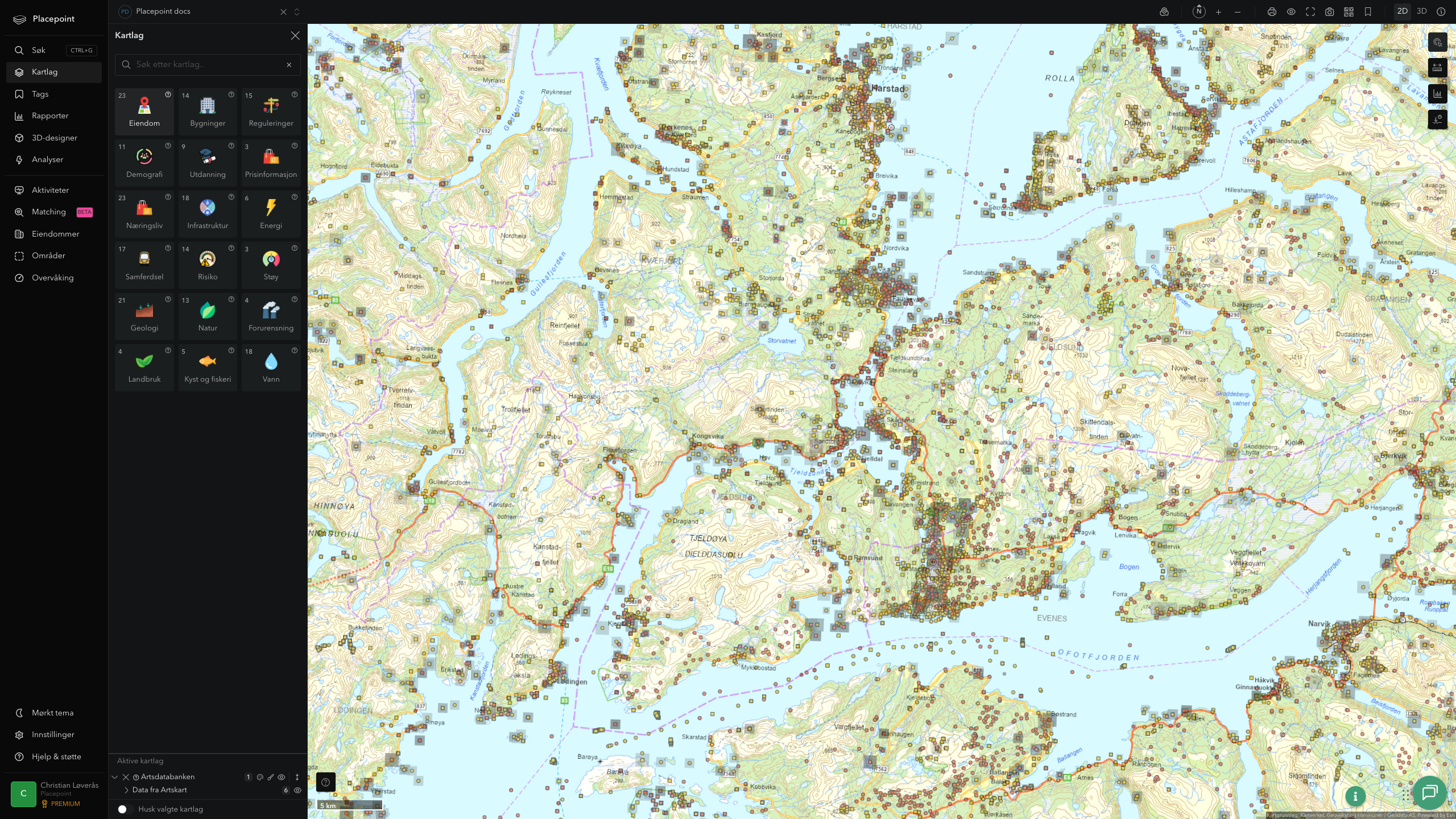 Tjeldsund - artsdatabanken